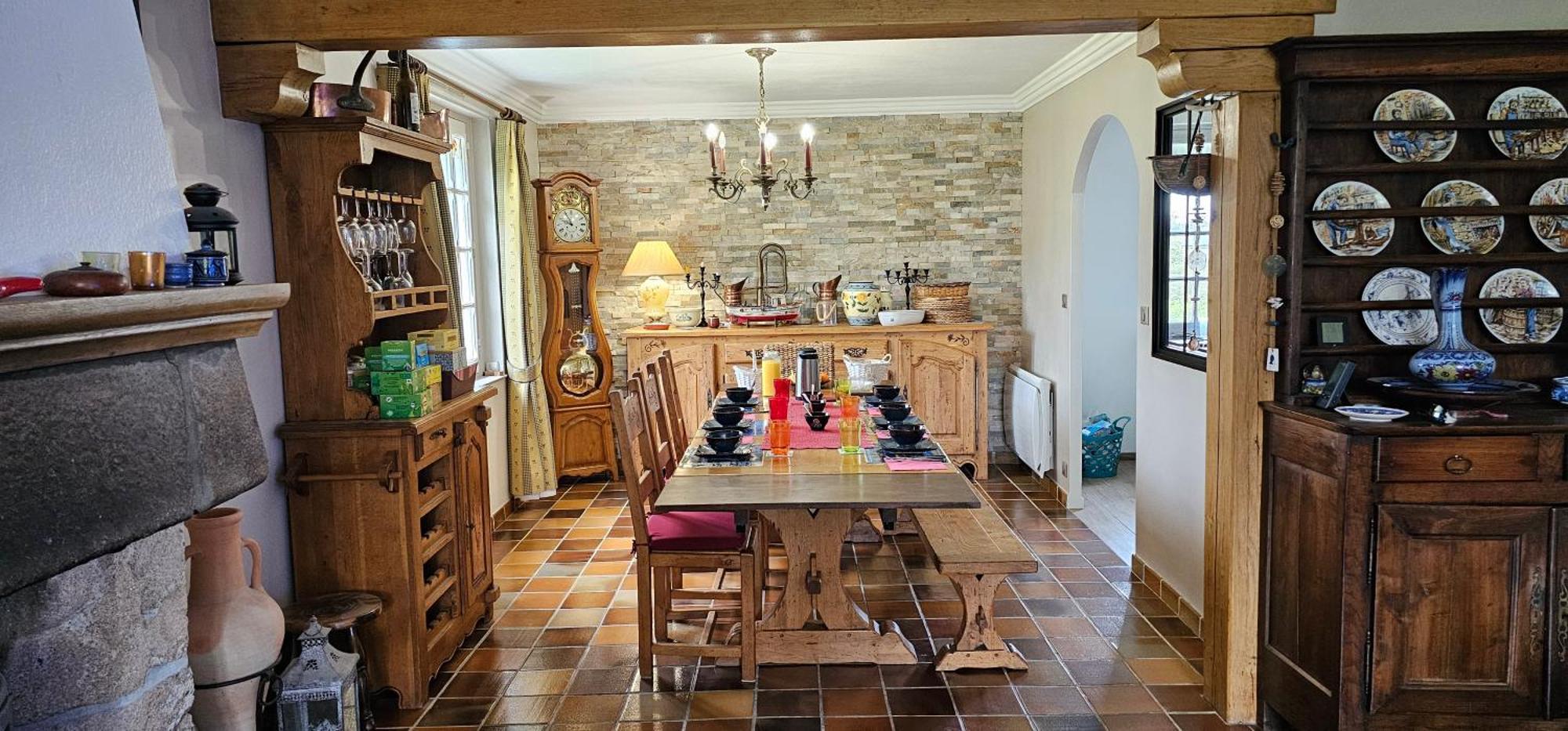 Chez Renee Et Raynal B&B Plounévez-Lochrist Kültér fotó
