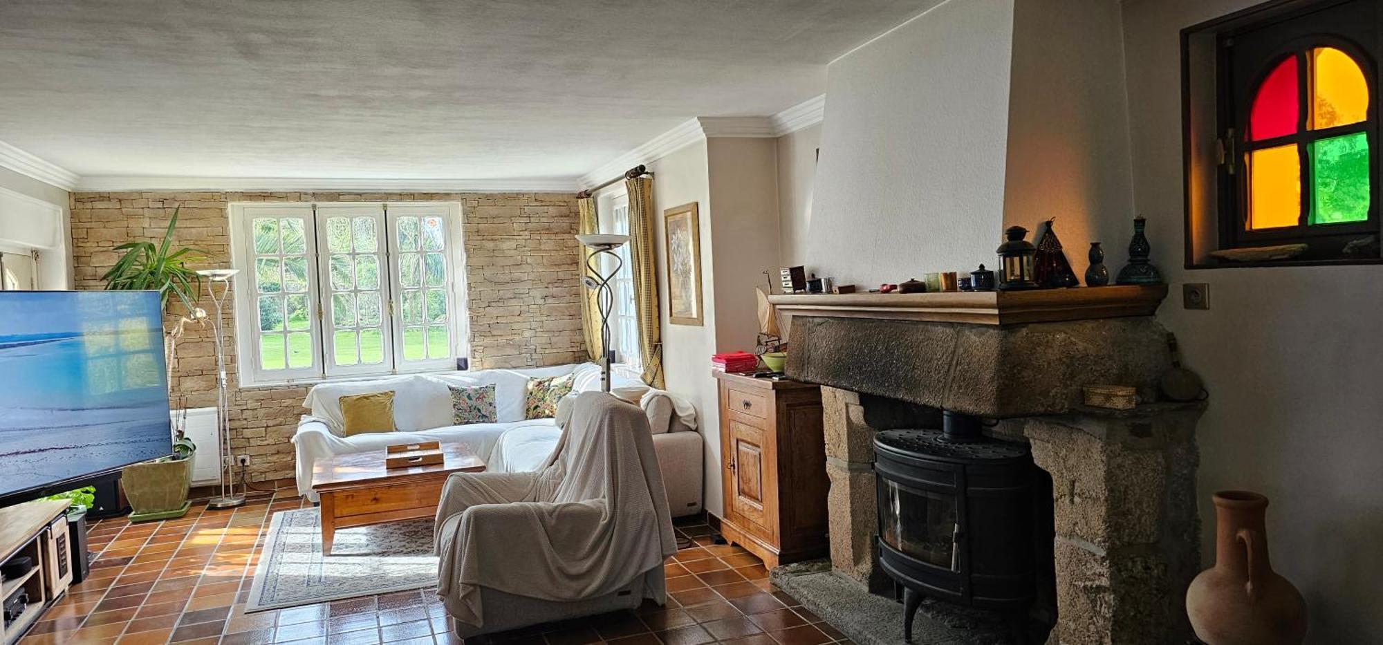 Chez Renee Et Raynal B&B Plounévez-Lochrist Kültér fotó